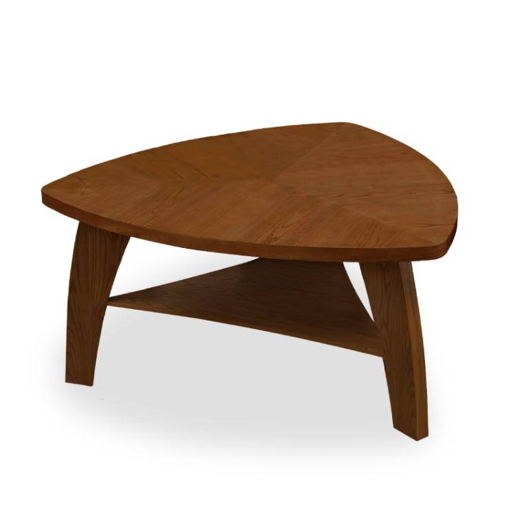 【希少・廃番】ACTUS バレンシアシリーズ ダイニングテーブル バレンシアⅡ ダイニングテーブル 幅135cm 三角形 収納棚付