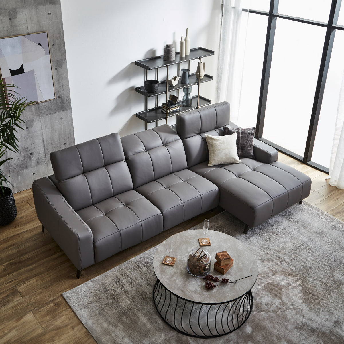 バザード 左カウチソファ 幅278cm ｜関家具公式通販サイト