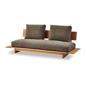 ヌシ ３人掛けソファ 1シータータイプ オーク #海松茶色