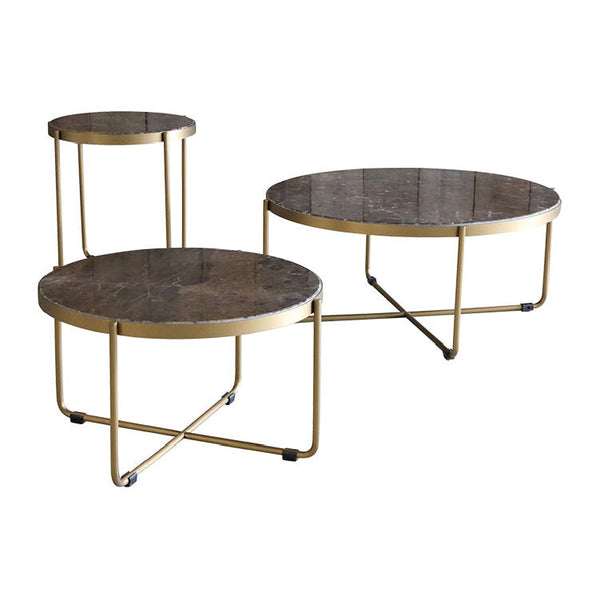 マーブルリビングテーブル #大理石 #60cm