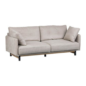 ボレアス 3人掛けソファ 幅200cm #プラチナグレー