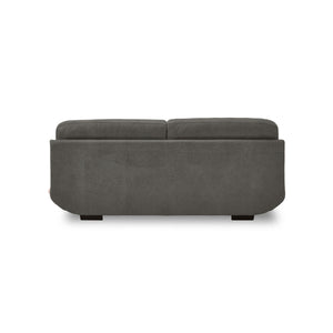 メーダ　3人掛けソファ　幅210cm #LT01 キャメル（レザーテックス アニリン）