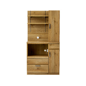 アンクル キッチンボート 幅90cm 収納豊富 棚板可動式 コンセント付 #Default Title