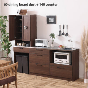 リンツⅡ ダイニングボードダスト #ナチュラル #ハンドル：ブラック