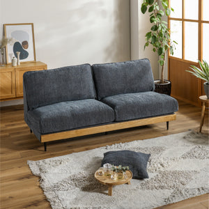 アリシア 3人掛けソファ 幅180cm #モスグリーン【ペットフレンドリー生地】