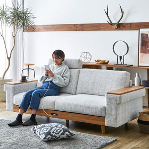 イメージは3人掛けサイズとなっております #アイボリー