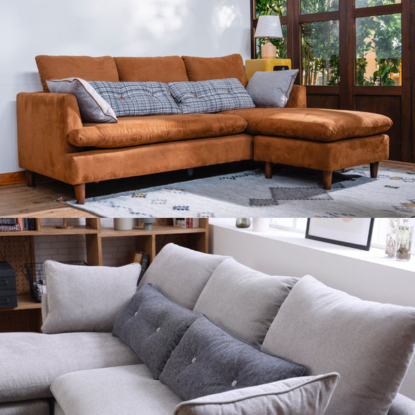 アナベル カウチソファ #ブラウン