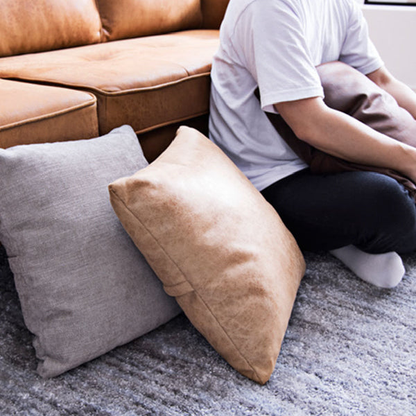 クッションM　幅40cm #A41 カスタード（ファブリックAランク）