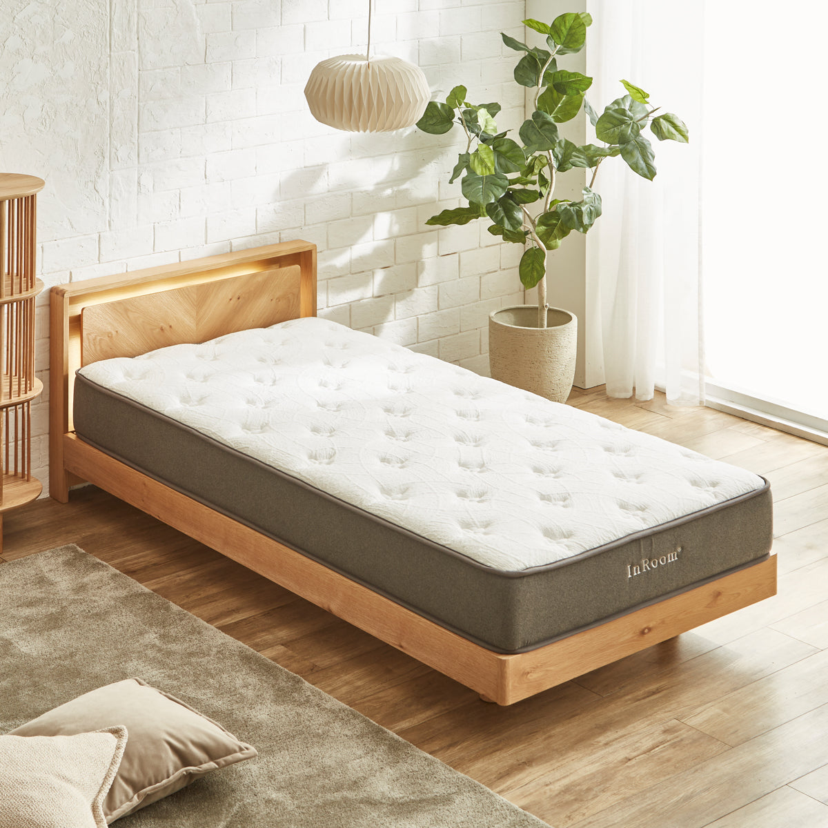 【※uim】パシフィックファニチャー セミダブル マットレス ハードタイプ uim様専用】パシフィックファニチャー セミダブル マットレス ハードタイプ