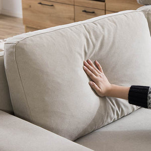 バスク 2.5人掛けソファ キャンバス #アイボリー