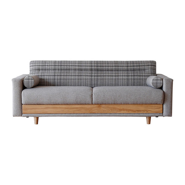 大人3人がゆったり座れる人気のソファベッド #グレー