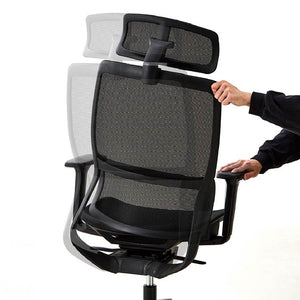 ハイト オフィスチェア #ブラック #オールメッシュ