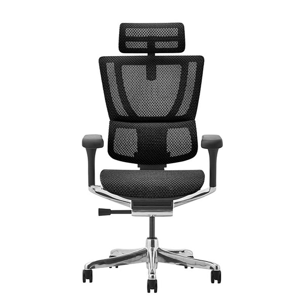 エルゴヒューマン FIT2 HAM オフィスチェア #ブラックフレーム×ブラック