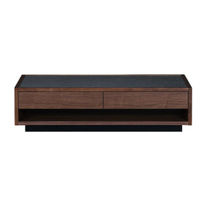 ティカ センターテーブル 幅122cm 引出付 国産 ウォールナット #Default Title