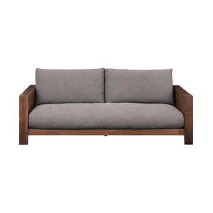 エンギ 3人掛けソファ 幅195cm #ウォールナット #海松茶色 #1シータータイプ