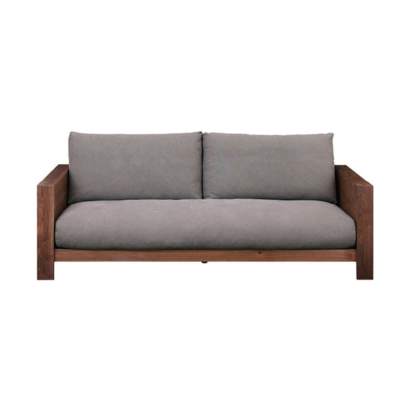 エンギ 3人掛けソファ 幅195cm #ウォールナット #海松茶色 #1シータータイプ