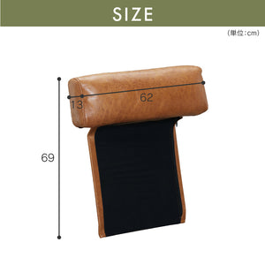 マンジェ ヘッドレスト レザーテックス #ミルキーベージュ