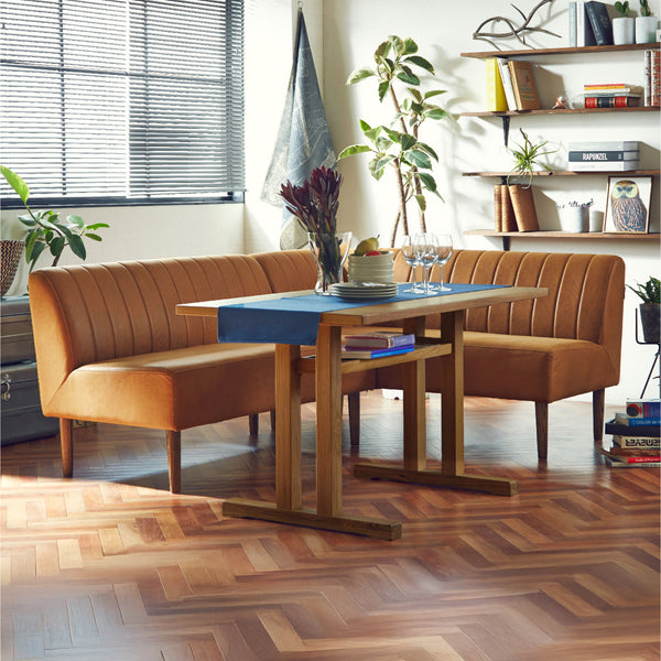 LD2点 左カウチ / LT01キャメル #LT01 キャメル（レザーテックス アニリン）