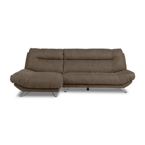 ※画像はPLT112ヨーロピアングレーです。 #PLT105 クロムオレンジ（プライムレザーテックス） #右カウチ