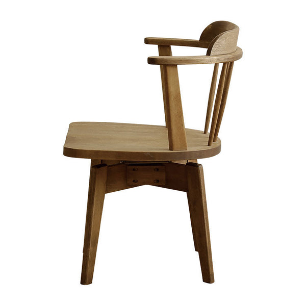 ローカーⅢ 回転ダイニングチェア #板座