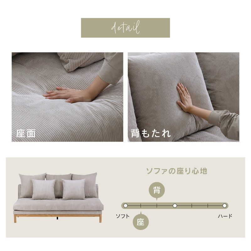 ☆美品3人掛けソファ パンネ 3人掛けソファ 幅180cm デイベッド