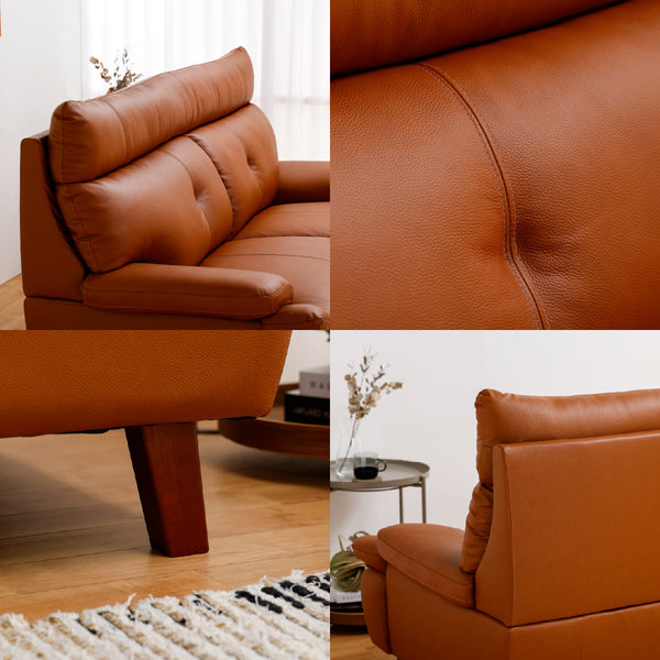 アージュ 3人掛けソファ 幅189㎝ #ブラック