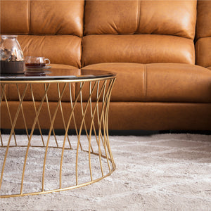 ブラック脚はスチール製で引き締まった印象。ブラス脚はステンレス製で真鍮のようなエレガントさをプラス。 #ブラック