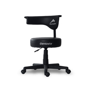 アーク V2 ゲーミング 回転 スツール 360度 座面昇降 低座面仕様 合成皮革 ブラック #ブラック