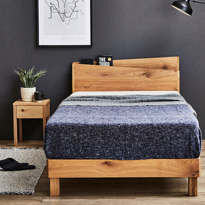 レオニ ベッドフレーム #オーク #セミダブル #スノコ