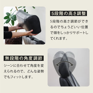 アニータ リクライニングチェア 本革 リクライニング130度 回転式 収納付 #ルビーレッド