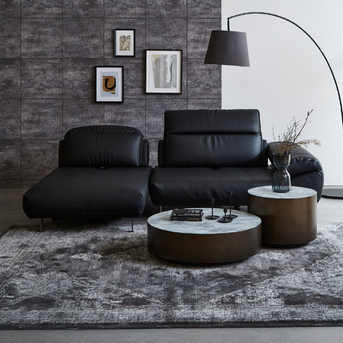 ロニーダス 右スモールカウチソファ 幅239cm ｜関家具公式通販サイト