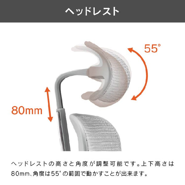 エルゴヒューマン プロⅡ ハイタイプ #ブラック×ブラック #ウレタンキャスター