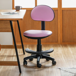 ココル④ 学習チェア 高さ調節可能 背もたれ調節可能 #ファブリック ブラック #キャスターロックあり