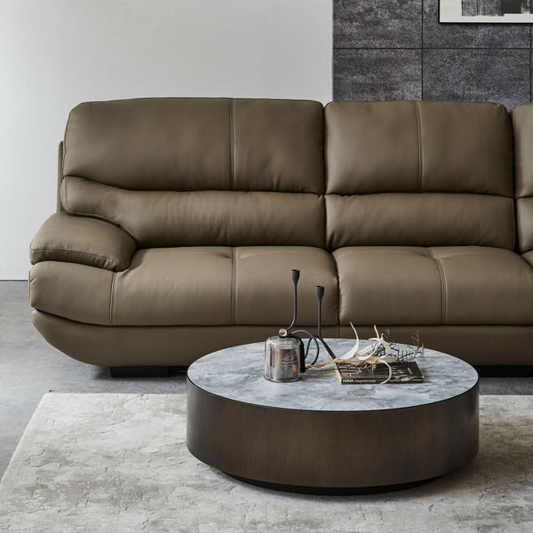 トレビソをモチーフに、座りを少し硬くしダブルステッチを追加。ランバーサポートの形状も変更しています。 #LT01 キャメル（レザーテックス アニリン）