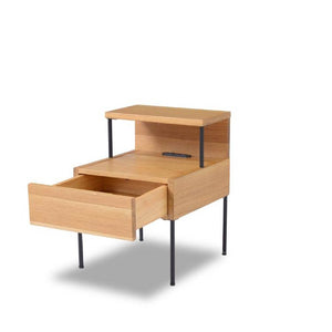 ユニック サイドテーブル #オーク #幅35cm