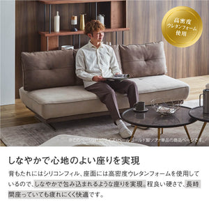アルフレード　180サイズ　ペールゴールド脚 #PLT111 プラチナグレー #プライム レザーテックス #ペールゴールド脚