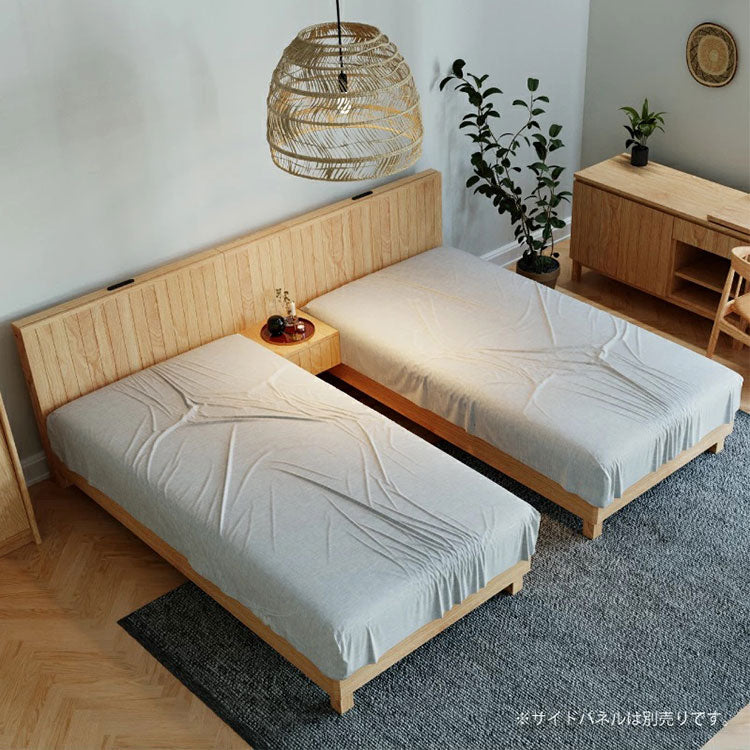 【みかんさん専用】noana 木製セミダブルベッドフレーム ノアナ ベッドフレーム