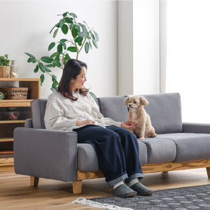 アルデ ３人掛けソファ ペット専用ソファ カバーリング #ストーンホワイト