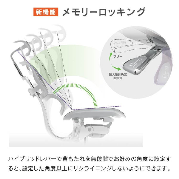 エルゴヒューマン プロⅡ ロータイプ #ブラック×ブラック #ウレタンキャスター