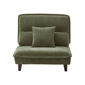 コンバ 1.5人掛けソファ #グリーン