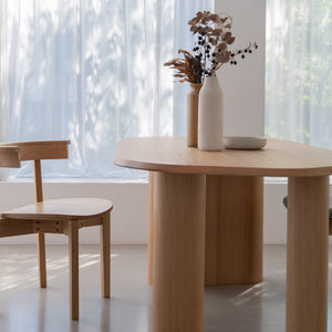 ニーブ ダイニングテーブル #オーク