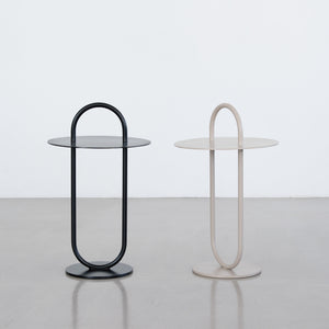 リングル サイドテーブル #ブラック