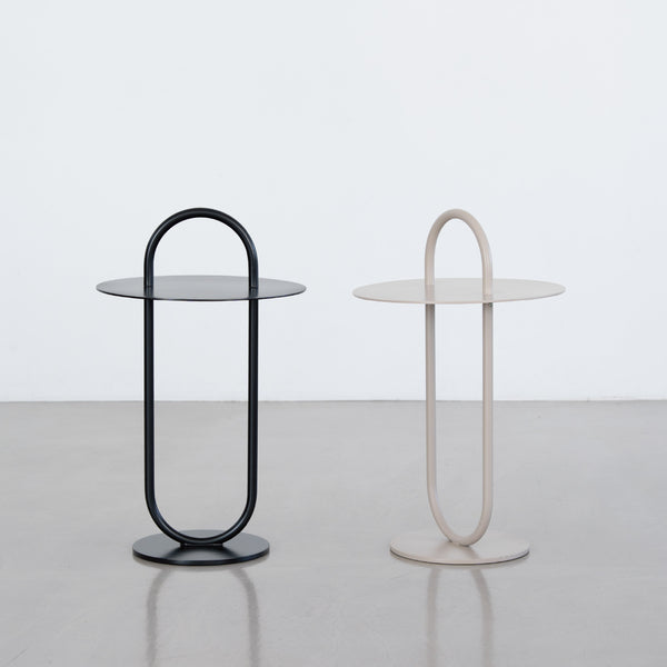 リングル サイドテーブル #ブラック