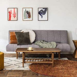 背面の細かいディテールもこだわり、お部屋の中央に置けるビジュアルに仕上げました。 #IC-ライトグレー