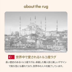 パルシェ ラグカーペット #幅120cm