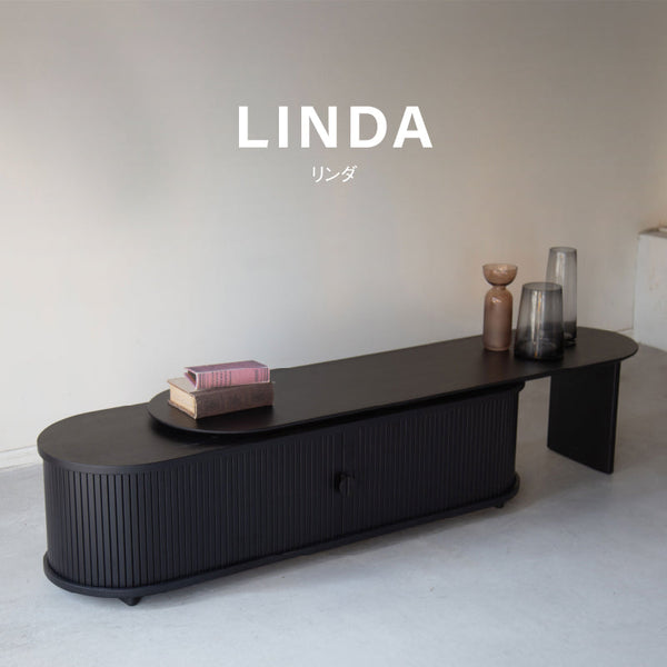 リンダ テレビボード #オーク