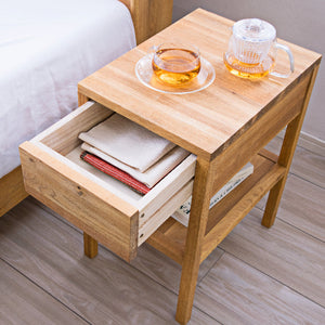 カスト ナイトテーブル #ナチュラル