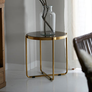 マーブルリビングテーブル #大理石 #60cm