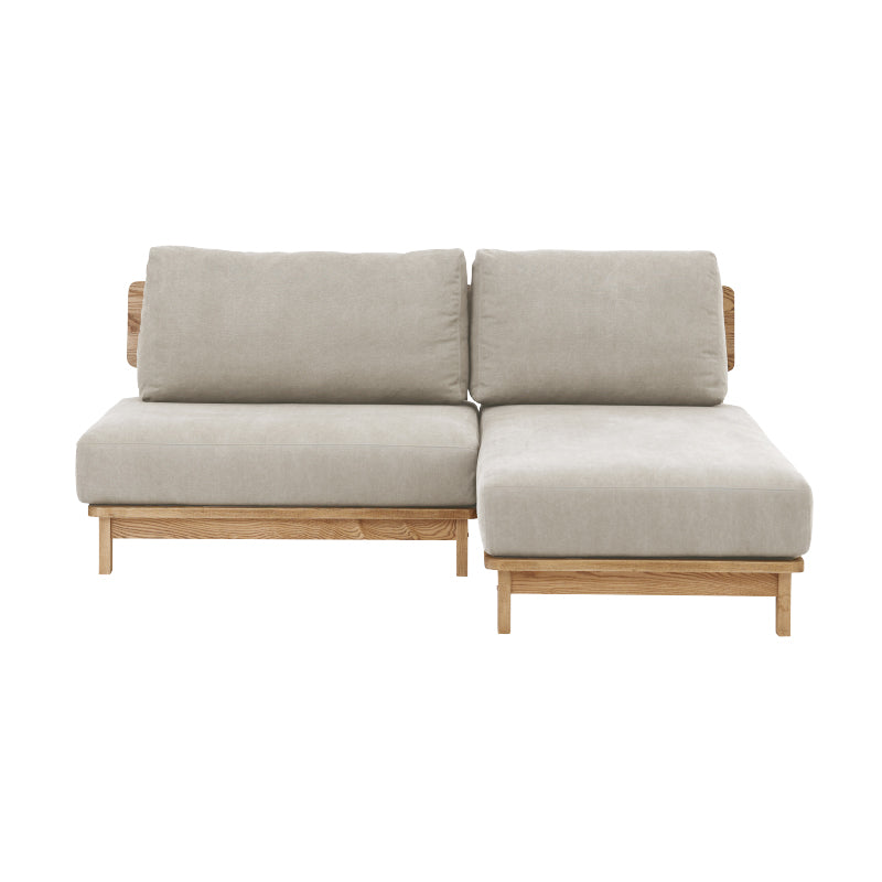 【お値下】関家具 manner 2psofa マナー④ スモールカウチソファ 幅173cm カバーリング ファブリック