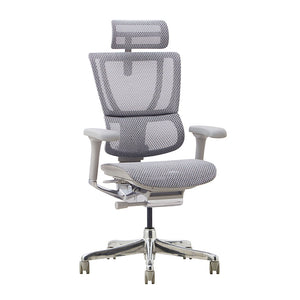 エルゴヒューマン FIT2 HAM オフィスチェア #グレーフレーム×ホワイト